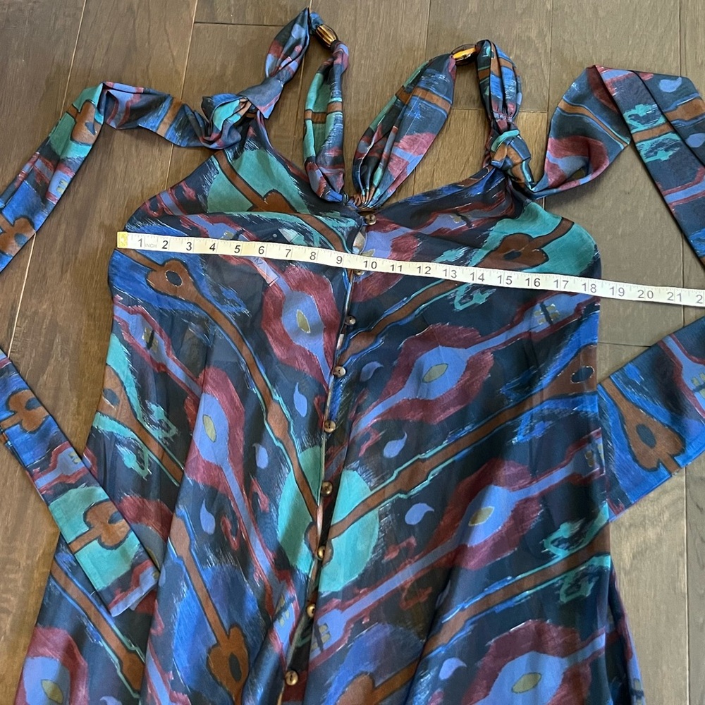 Zara Sheer Maxi Dress size M/L - Picture 13 of 15